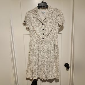 White Modcloth dress